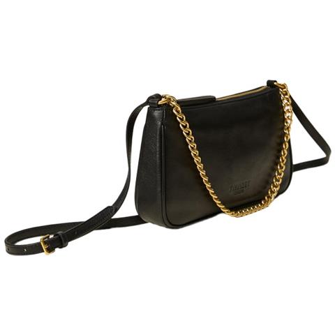 Borsa a tracolla in pelle con catena - Foto 2