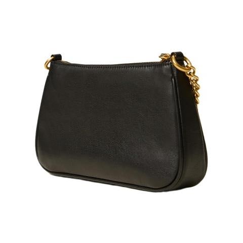 Borsa a tracolla in pelle con catena - Foto 4