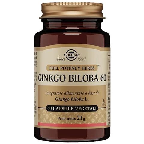 Ginkgo Biloba 60 60 Capsule Vegetali - Foto 1