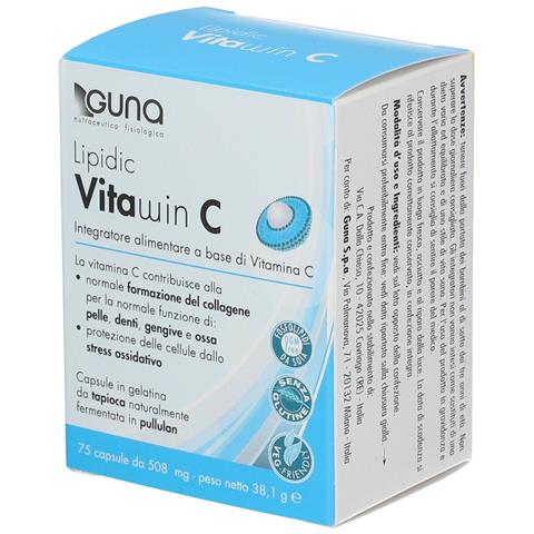 Lipidic Vitawin C - Vitamina C 75 Capsule - Foto 4