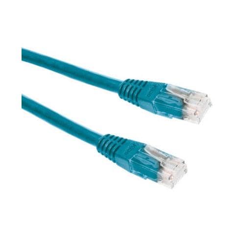 Cavo di Rete M-CRPM1B Cat. 5E UTP 1 m - Blu - Foto 1