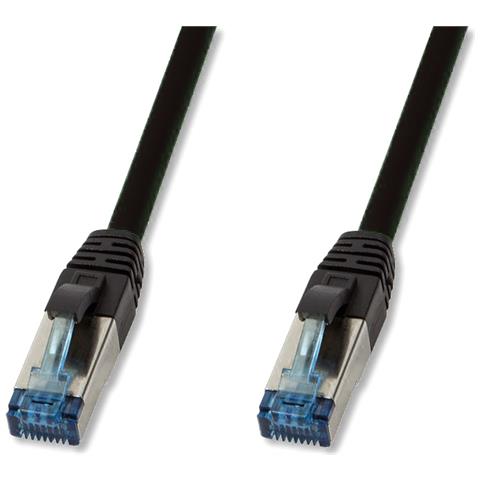 Cavo Patch Cat. 6a S / ftp Pur Ip20 Uv 15m Nero - Foto 1