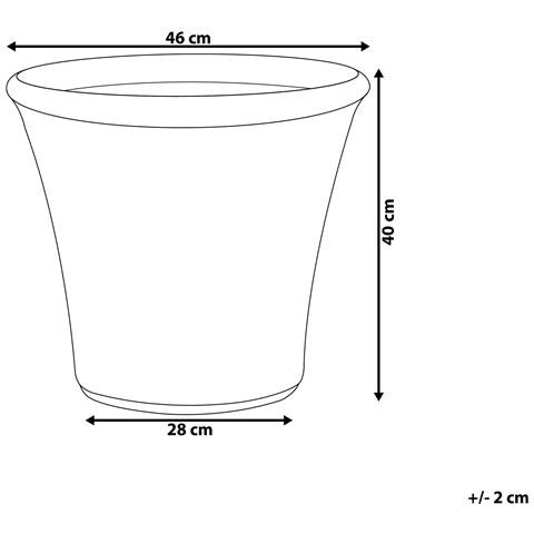 Vaso Di Fiori Blu Navy ?46 Cm Kokkino - Foto 21