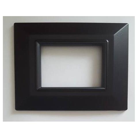 Placca Placchetta Placchette Compatibili Per Serie Axolute Sq Colorate - Nero Opaco 4 - Foto 1