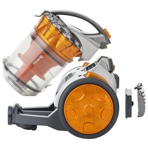 STC60 Aspirapolvere a Traino Senza Sacchetto Potenza 700 W Colore Arancione / Argento - Foto 5