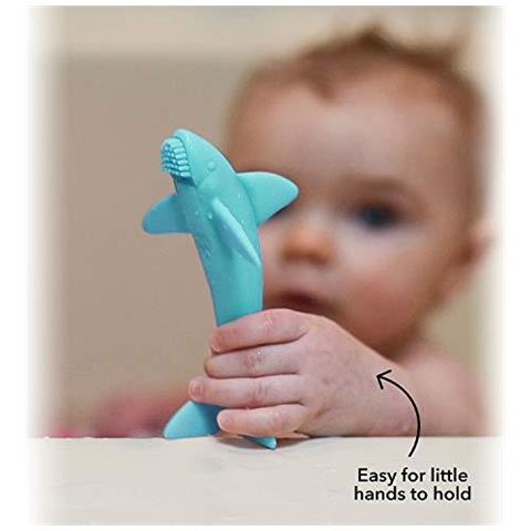 Dentizione Giocattolo Nuby Shark Massaggiare Per Bambini - Foto 2