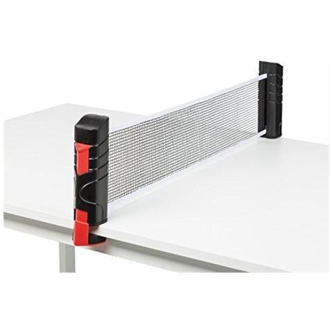 40461 Rete Da Ping Pong Fino Allungabile A 176 Cm Fino A 52 Cm Di Spessore Table Top Nero - Foto 2
