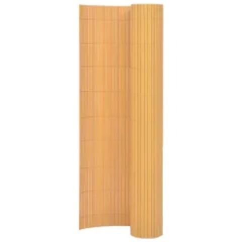 Recinzione Da Giardino A Doppio Lato 110x500 Cm Gialla - Foto 1