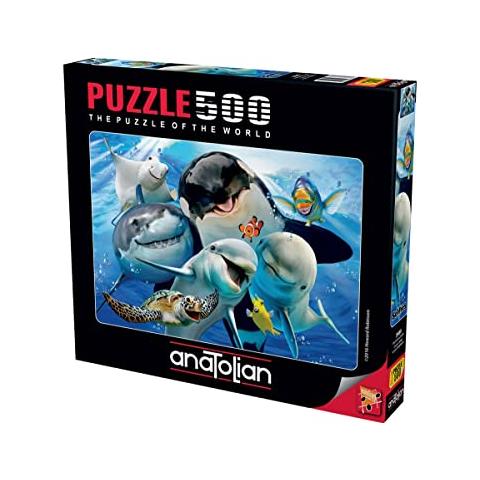 Puzzle Anatolico Da 500 Pezzi - Puzzle Con Selfie Sulloceano - Foto 1