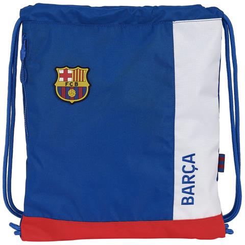 Zainetto Con Cordini F.c. Barcelona Azzurro Rosso Granato 35 X 40 X 1 Cm - Foto 1
