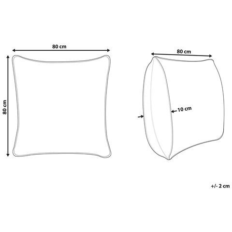 Guanciale Piume E Piumino Bianco 80 X 80 Cm Feldberg - Foto 6