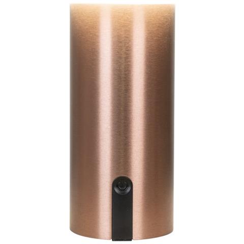 Lampada Da Tavolo Soham - Bianco - Polietilene - 15x15x22 Cm - Foto 2