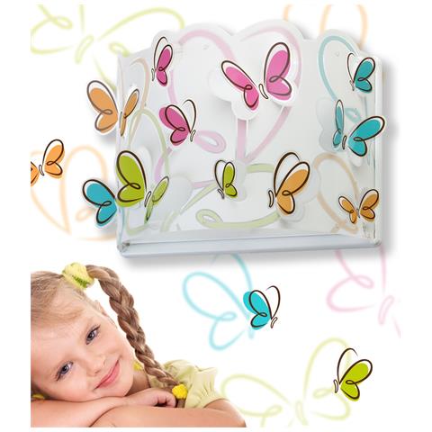 Applique Murale Butterfly Farfalla - Foto 1
