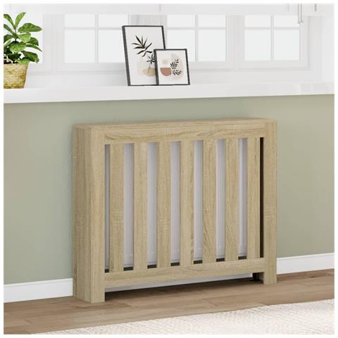 Copertura Termosifone Rovere Sonoma 104x20x82 Legno Multistrato - Foto 1