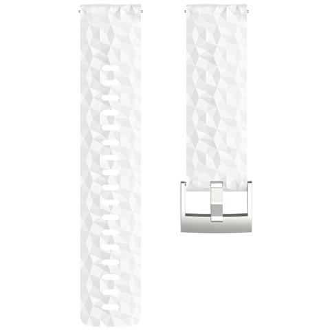 Cinturino In Silicone Per Suunto Spartan Sport Polso Hr Baro White - Foto 2