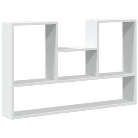 Scaffale A Parete Bianco 99x15x60 Cm In Truciolato - Foto 2