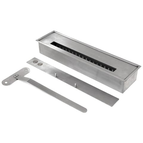 Camino A Bioetanolo Inserto Con Bruciatore Ad Incasso 1,8 Lt 58x28xh52 - Foto 4