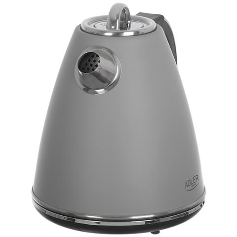 Bollitore Elettrico AD 1343 Capacita 1,5 L Potenza 1850 W Colore Grigio - Foto 2