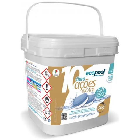 Cloro 10 Parti Bicapa 5kg - Foto 1