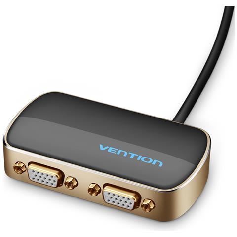Splitter DBABF1 In 2 Out VGA 1m Nero - Foto 1