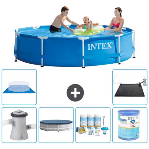 Piscina Fuori Terra - In Giro - 305x76 Cm - Blu - Include Accessori Coordinati A1675 - Foto 1