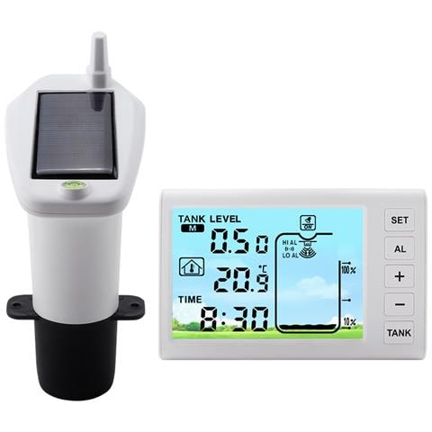 Misuratore Di Livello Dell'acqua Ad Energia Solare Con Allarme - Foto 1