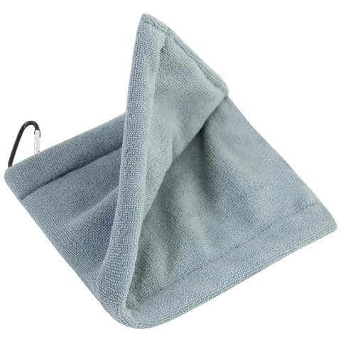 Asciugamano Per Palline Da Golf Con Clip Grey - Foto 3