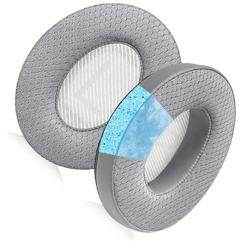 Cuscinetti Auricolari In Gel Rrescante Per Cuffie Bose Qc35 Grey - Foto 2