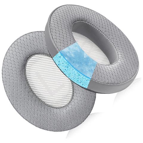 Cuscinetti Auricolari In Gel Rrescante Per Cuffie Bose Qc35 Grey - Foto 3