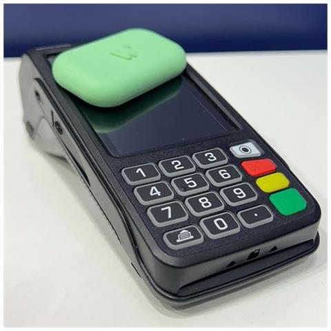 Portafoglio Contactless Con Guscio Modello Pop Compatto E Facile Da Usare, Verde - Foto 3