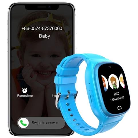 Smartwatch Per Bambini Impermeabile Con Gps E Funzioni Educative Blu - Foto 5