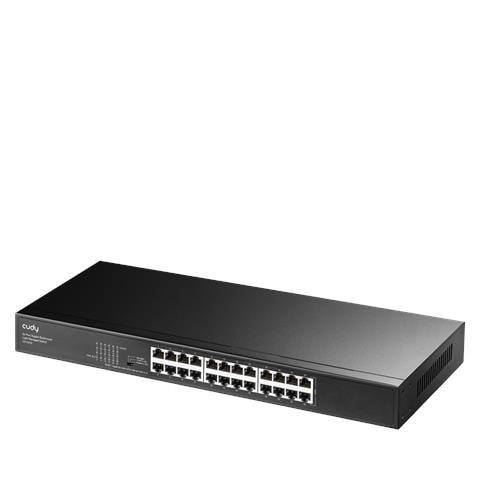 GS1024E switch di rete Gestito Gigabit Ethernet (10/100/1000) Nero - Foto 2