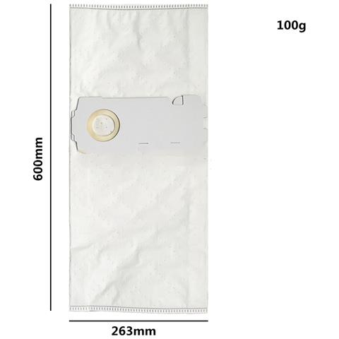5 Sacchetti Per Aspirapolvere Bianchi, Compatibili Con Festool Midi/mini Ct15 - Foto 2