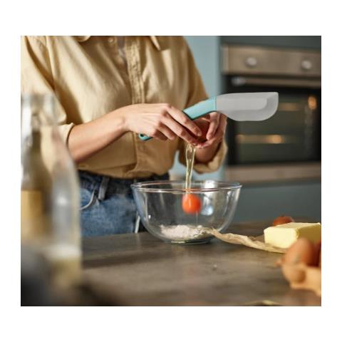 Spatola In Silicone Duo Con Testa Angolata Design Moderno E Funzionale Ideale Per Cucinare Con Precisione Resistente E Pratica Colore Elegante - Foto 2