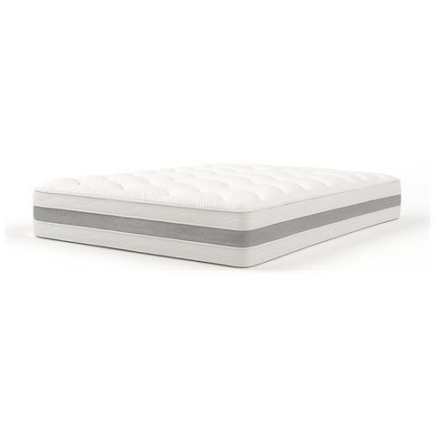 Materasso 140x190 Matrimoniale Ergonomico E Traspirante 20 Cm | Comfort Naturale E Design Scandi Ad Alta Rigidità | - Foto 9