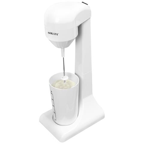 Macchina Per Milkshake 450 Ml 100 W Veloce E Compatta, Bianco - Foto 1