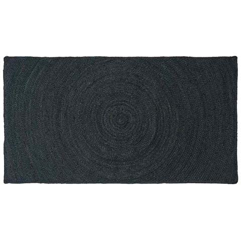 Tappeti per area Rettangolare Grigio scuro 80 x 150 cm Juta - Foto 1