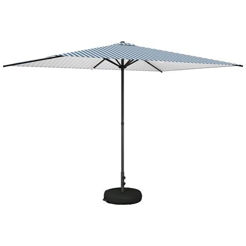 Ombrello da giardino 200 x 300 cm Poliestere Rettangolare - Foto 1