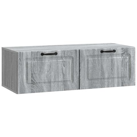 Mobile Porta TV da Muro Grigio Sonoma 98 x 41 x 30 cm - Foto 1