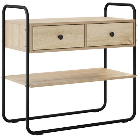 Tavolo consolle Rovere Sonoma 100 x 40 x 75 cm - Foto 1