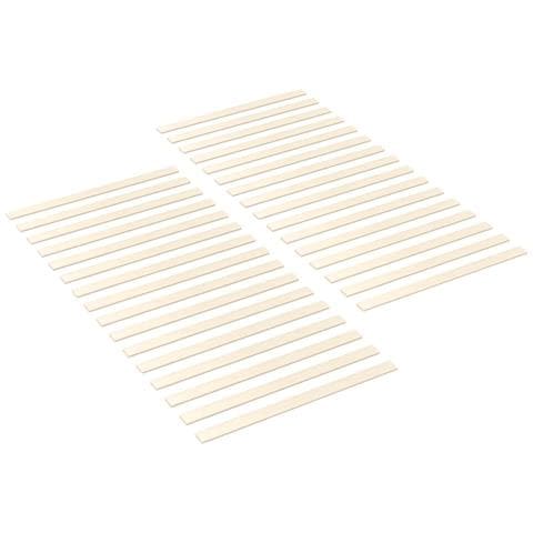 Doghe per letto 32 pz Naturale 90 x 6 x 1,3 cm - Foto 1