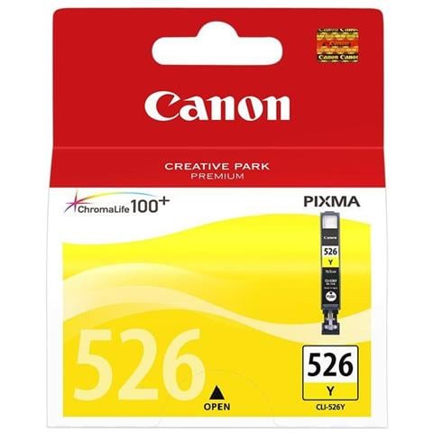Cartuccia Originale Canon Cli526Y Sebatoio Giallo - Foto 4