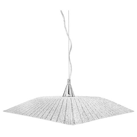 I-ISIDE / S45 - Lampadario a sospensione bianco con raggi 60 watt E27 - Foto 1