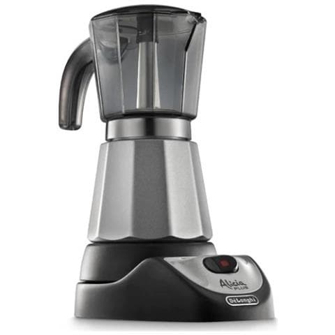 Macchina per Caffè MOKA EMKM4.B Alicia con Capacità 2 Tazze Potenza 450W Colore Grigio / Nero - Foto 3