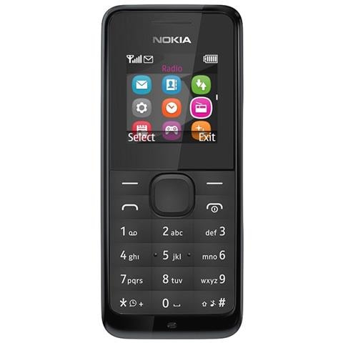 105 Colore Nero Dual Sim Display 1.4" - Europa - Foto 1