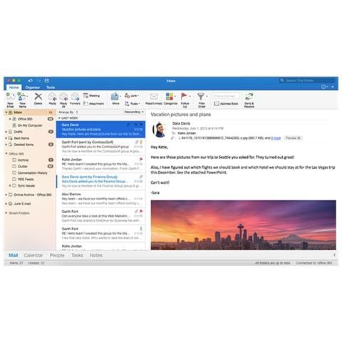 Office for Mac Home and Business 2016 Versione Completa Lingua Tedesca - Foto 2