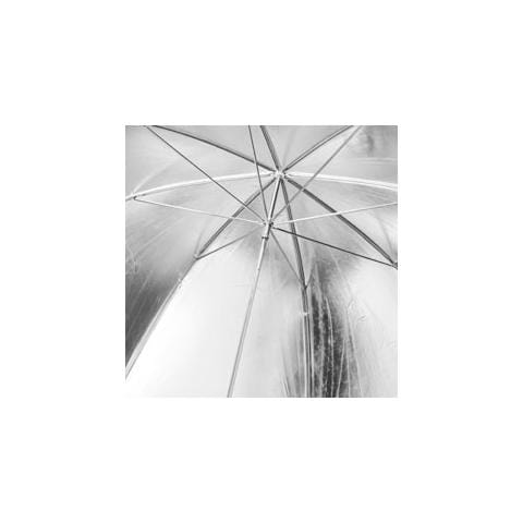 walimex - Ombrello per Fotocamera Digitale Bianco e Argento 109 x 109