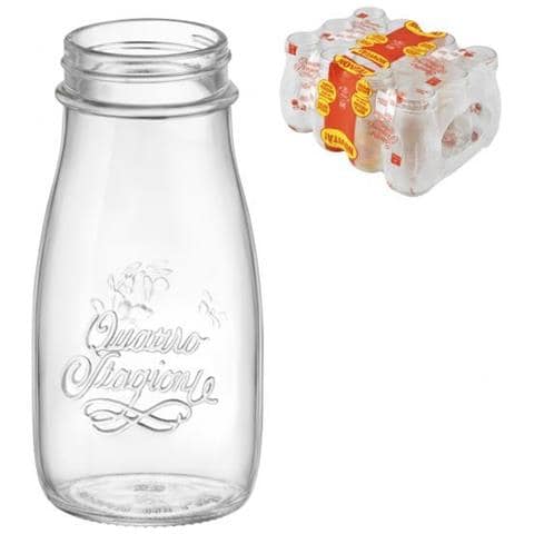 Bottiglietta Quattro Stagioni In Vetro Trasparente, 40 Cl Di. - Foto 3