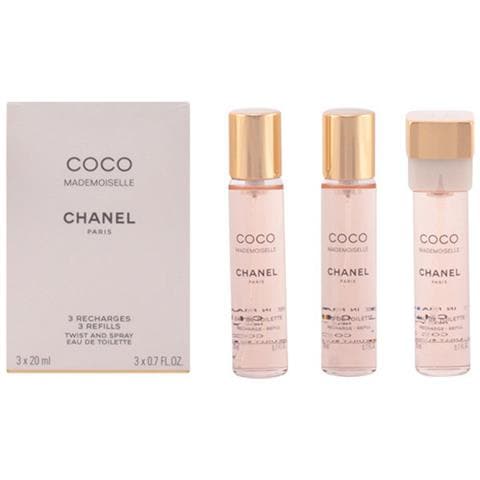 Coco Mademoiselle Edt Vaporizador 3 X 20 Ml Refill - Foto 2