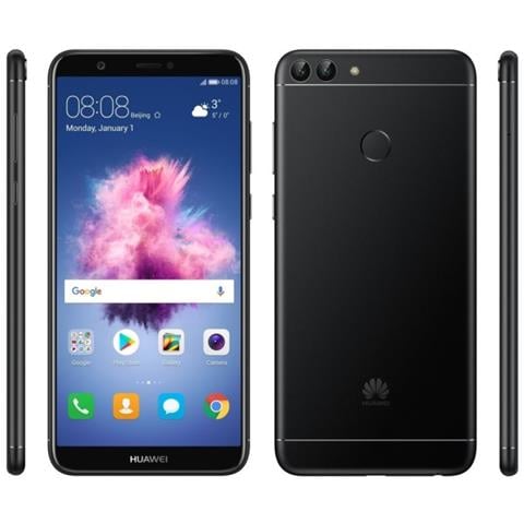 P Smart Nero 32 GB 4G / LTE Dual Sim Display 5.6" Full HD + Slot Micro SD Fotocamera 13 Mpx Android  - Foto 2